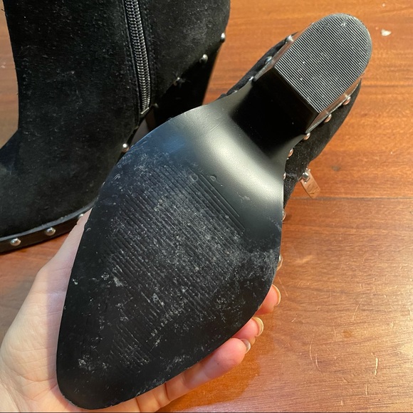 Guess Suede Booties,6.5,worn once - Picture 3 of 7